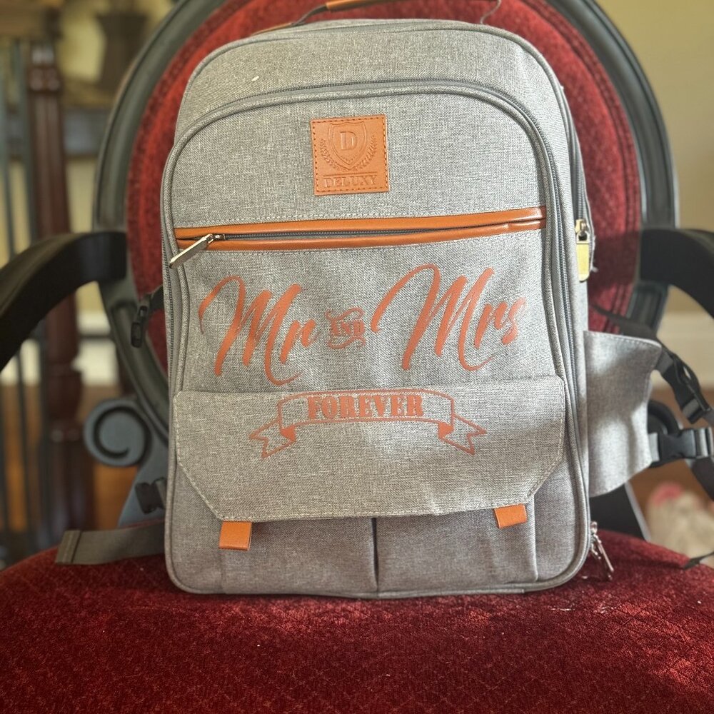 Mr and Mrs Picnic Backpack